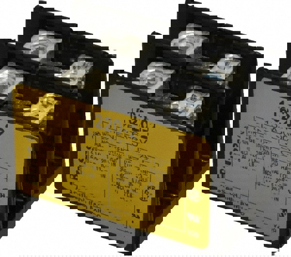 2 Poles, 175 Amp, 8-2/0 AWG (Al), 14-2/0 AWG (Cu) Primary, 4-14 AWG (Cu), 4-8 AWG (Al) Secondary, Thermoplastic Power Distribution Block