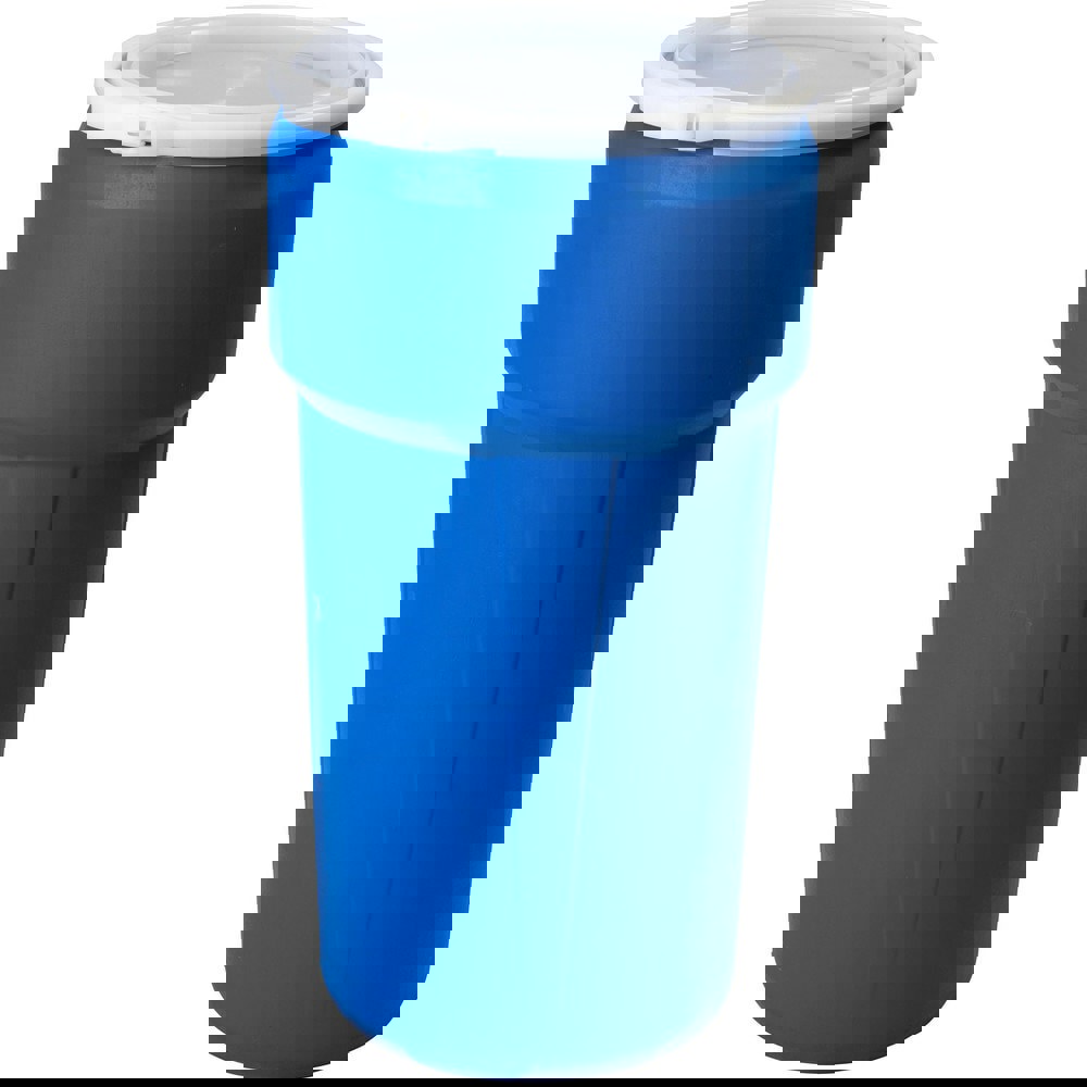 Drums & Tanks; Drum Type: Open Head ; Height (Inch): 30-1/2 ; Diameter/Width (Inch): 15-3/4 ; Volume Capacity (Gal.): 20 (Inch); Drum Material: Polyethylene ; Drum Color: Blue