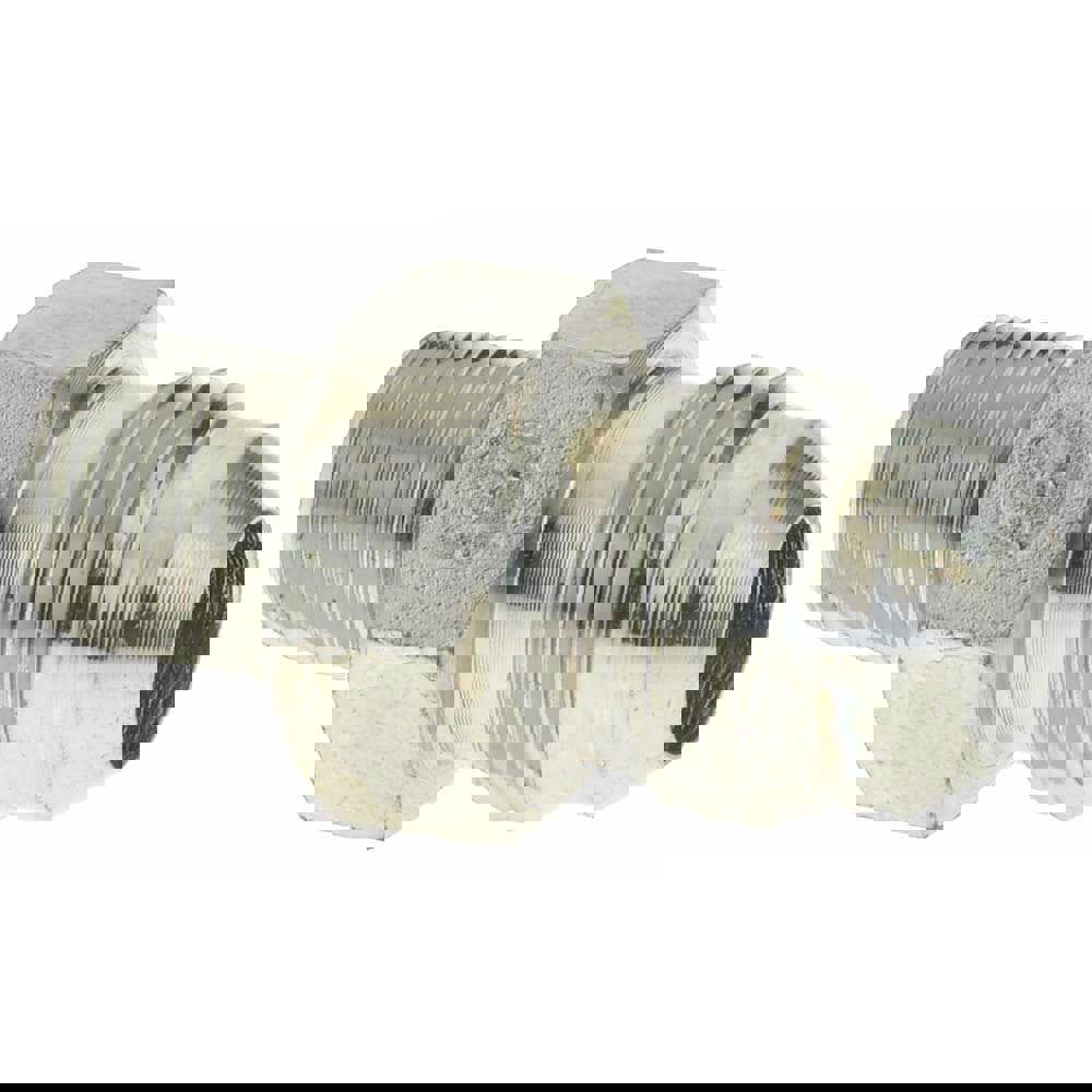 Steel Flared Tube Connector: 3/8