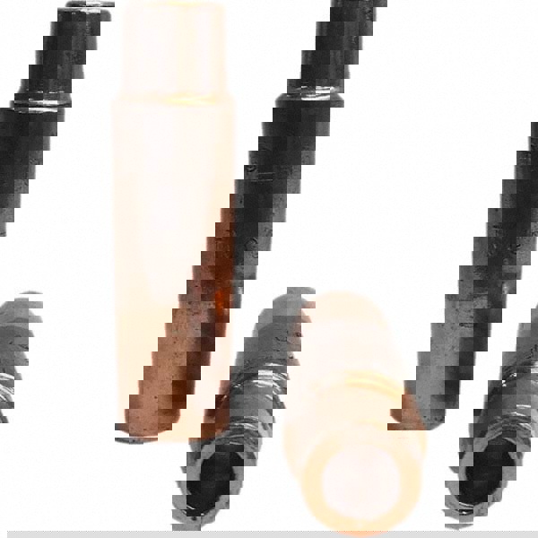 Spot Welder Tips; Tip Type: Straight Shank for 6RW Female Cap ; Material: RWMA Class 2 - C18200