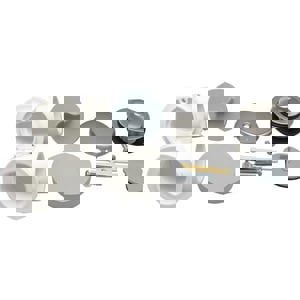 W&O PVC S40 L&T H/KIT BRS BODY BN