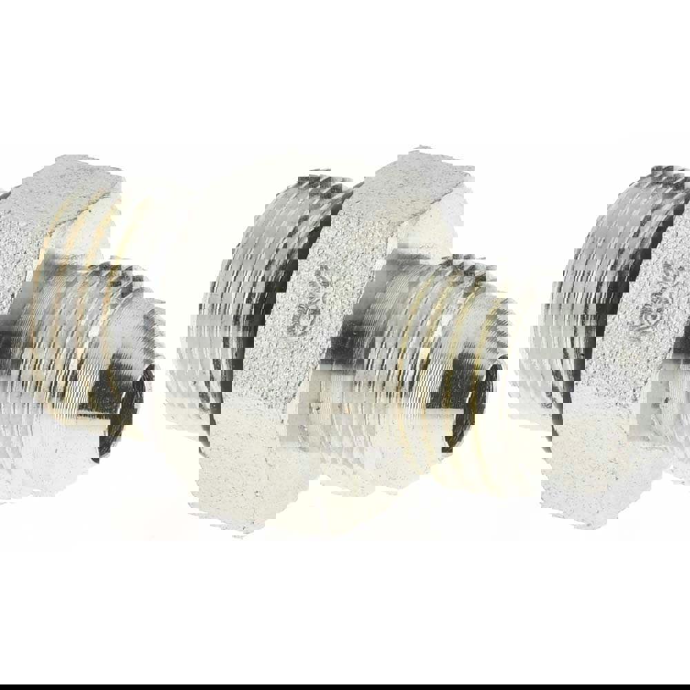 Steel Flared Tube Connector: 1/4