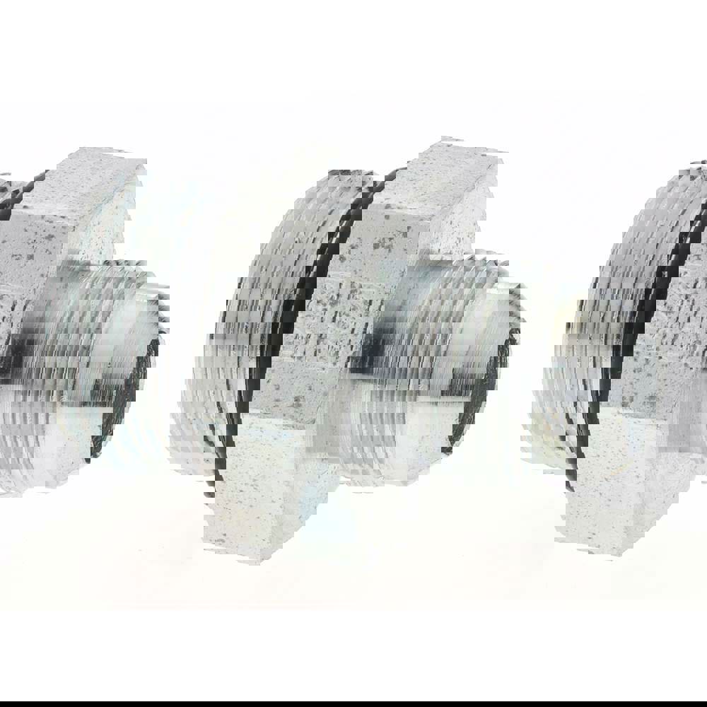 Steel Flared Tube Connector: 3/8