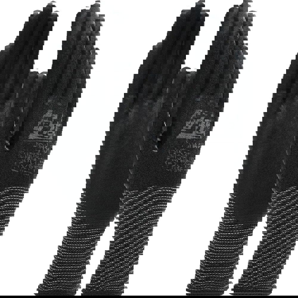 Cut & Puncture Resistant Gloves; Coating Material: Nitrile ; Coating Coverage: Palm & Fingers ; Glove Type: Cut-Resistant ; ANSI/ISEA Cut Resistance Level: A5 ; Primary Material: HPPE Blend ; ANSI/ISEA Abrasion Resistance Level: 4