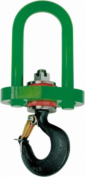 #4 Hook, 2 Ton Capacity, Alloy Steel Swivel Hoist Hook