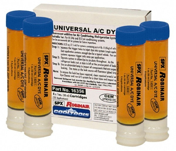 Automotive Leak Detection Dyes; Container Size: 1 oz; 1oz ; PSC Code: 4910 ; UNSPSC Code: 25191700