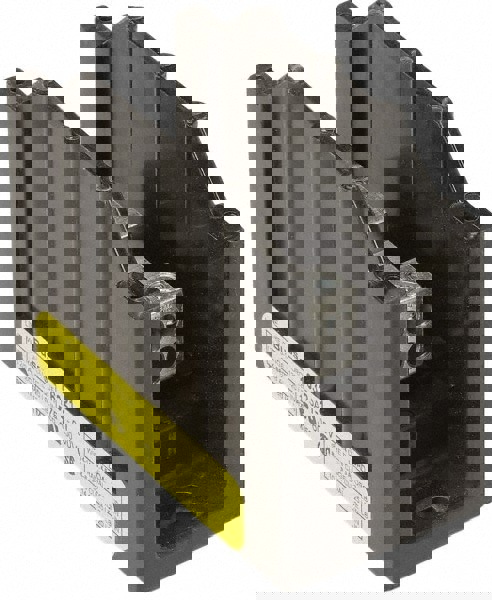 2 Poles, 310 Amp, 350 kcmil-6 AWG (Cu/Al) Primary, 4-12 AWG (Al), 4-14 AWG (Cu) Secondary, Thermoplastic Power Distribution Block