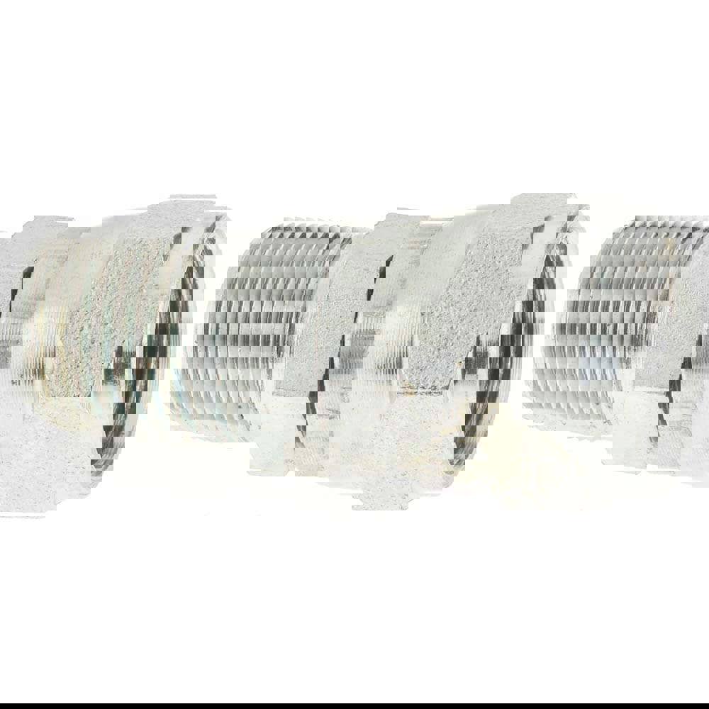 Steel Flared Tube Connector: 3/8