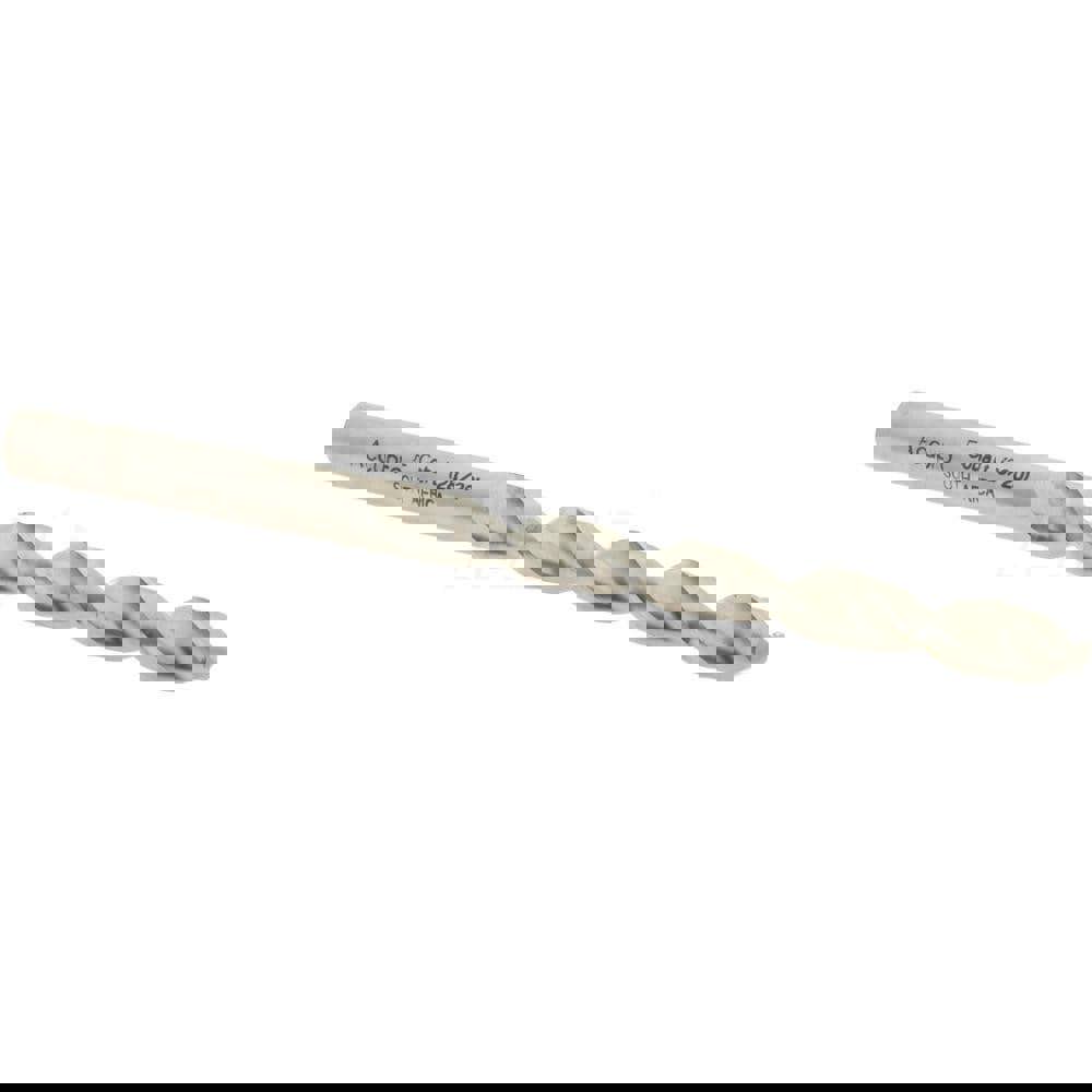 Jobber Length Drill Bit: Letter F, 130 °, Cobalt