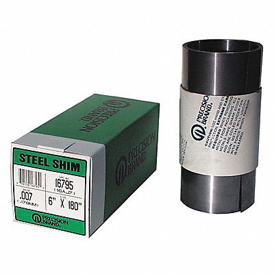 Shim Stock: 0.009'' Thick, 120'' Long, 12