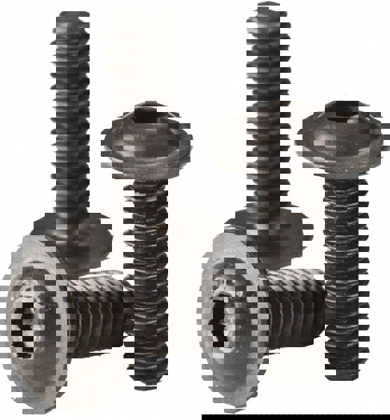 Button Socket Cap Screw: #10-24 x 5/8, Alloy Steel, Black Oxide Coated