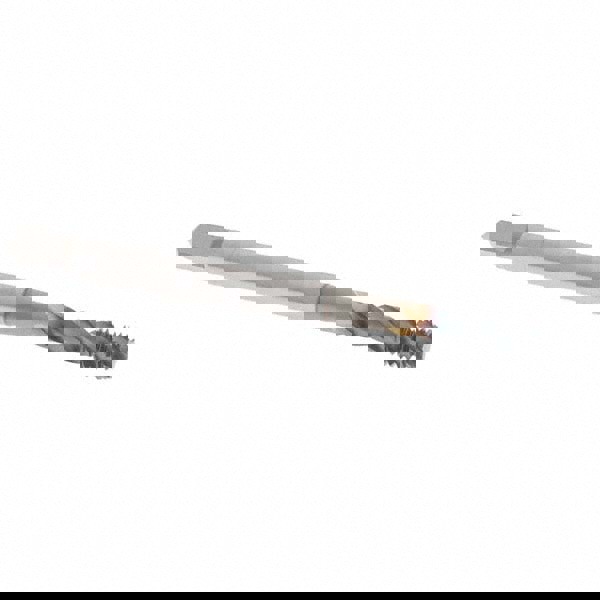 Spiral Flute Tap: M5x0.80 Metric Coarse, 3 Flutes, Modified Bottoming, 6H Class of Fit, Powdered Metal, TICN Coated