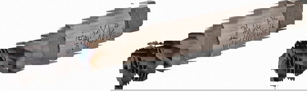 Spiral Flute Tap: M10x1.00 Metric Fine, 3 Flutes, Modified Bottoming, 6H Class of Fit, Powdered Metal, TICN Coated