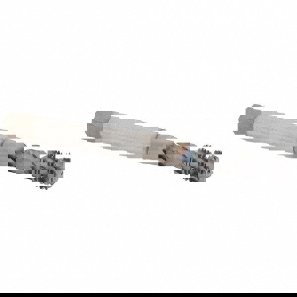 Spiral Flute Tap: M10x1.25 Metric Fine, 3 Flutes, Modified Bottoming, 6H Class of Fit, Powdered Metal, TICN Coated