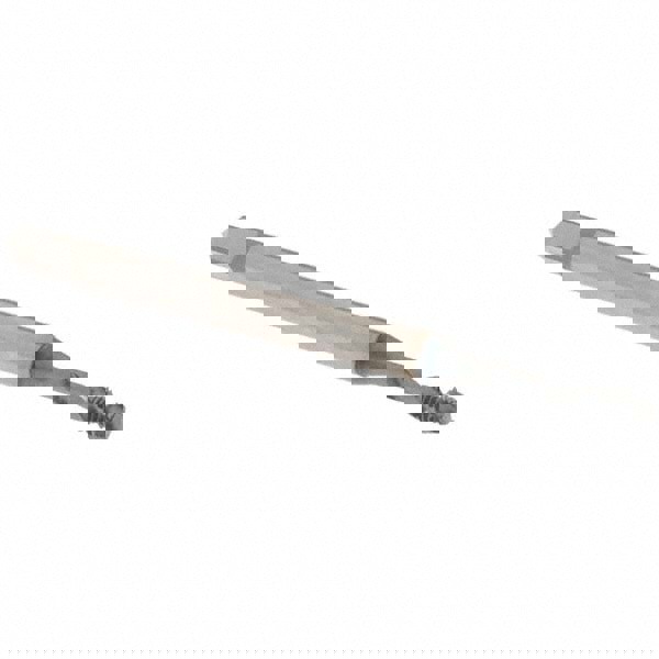 Spiral Flute Tap: M2.5x0.45 Metric Coarse, 2 Flutes, Semi-Bottoming, 6H Class of Fit, Powdered Metal, V Coated