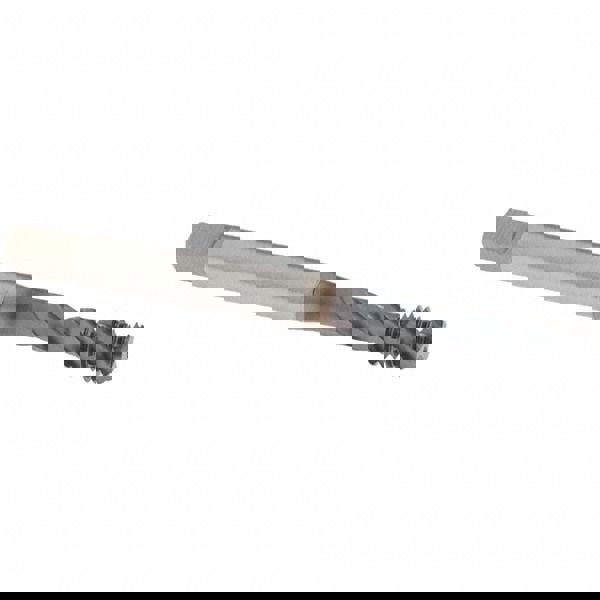 Spiral Flute Tap: M8x1.25 Metric Coarse, 3 Flutes, Bottoming, 6H Class of Fit, Powdered Metal, V Coated