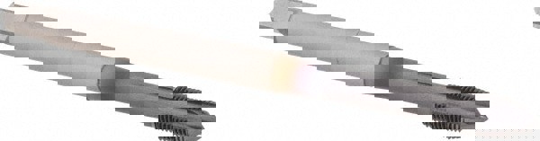 Spiral Point Tap: M5x0.50 Metric Fine, 3 Flutes, Plug, 6H Class of Fit, Powdered Metal, TiCN Coated