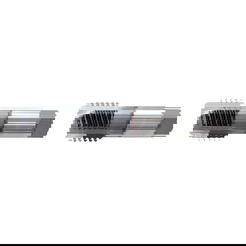 Spiral Point Tap: M6x0.75 Metric Fine, 3 Flutes, Plug, 6H Class of Fit, Powdered Metal, TiCN Coated