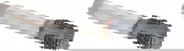 Spiral Point Tap: M14x2.00 Metric Coarse, 3 Flutes, Plug, 6H Class of Fit, Powdered Metal, TiCN Coated