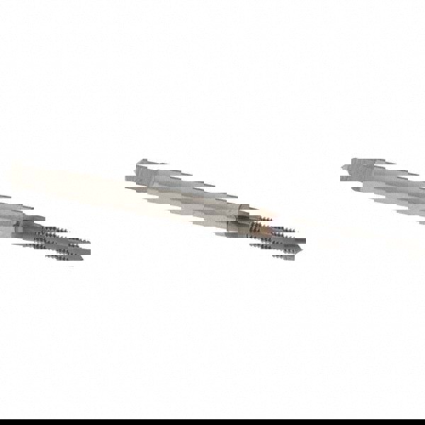 Spiral Point Tap: M2.5x0.45 Metric Coarse, 2 Flutes, Plug, 6H Class of Fit, Powdered Metal, V Coated