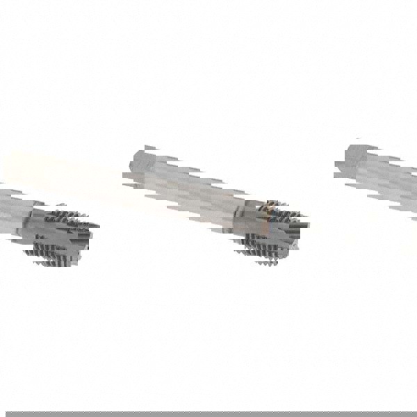 Spiral Point Tap: 7/16-20 UNF, 3 Flutes, Plug, 2B Class of Fit, Powdered Metal, TiCN Coated