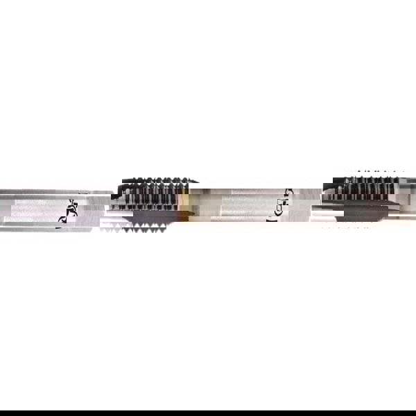 Spiral Point Tap: 7/8-14 UNF, 3 Flutes, Plug, 2B Class of Fit, Powdered Metal, TiCN Coated