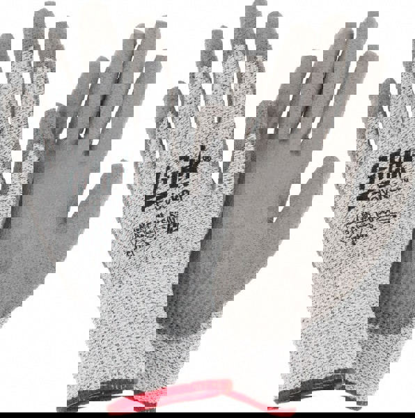 Cut-Resistant Gloves: Size S, ANSI Cut A2;A3, Polyurethane, Synthetic