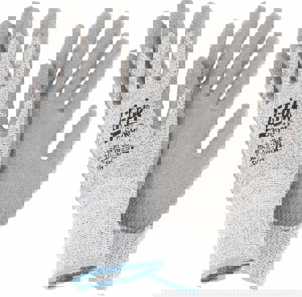 Cut-Resistant Gloves: Size 2XL, ANSI Cut A2;A3, Polyurethane, Synthetic