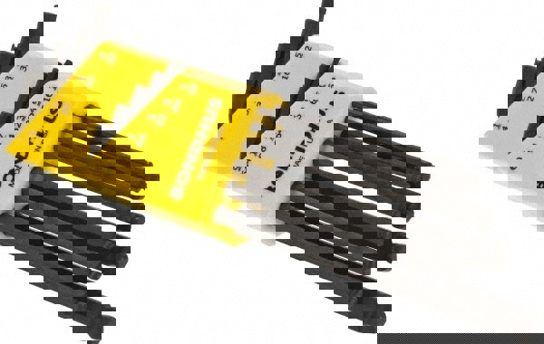 10 Piece L-Key Ball End Hex Key Set