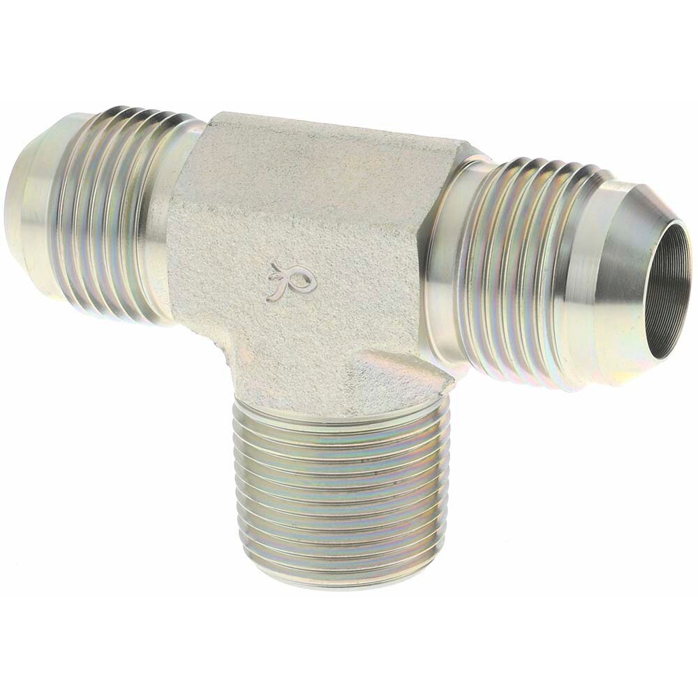 Steel Flared Tube Male Branch Tee: 3/4