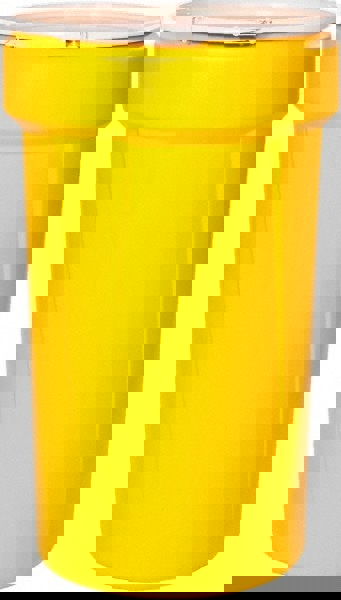 Open Head Drum: 55 gal, Yellow