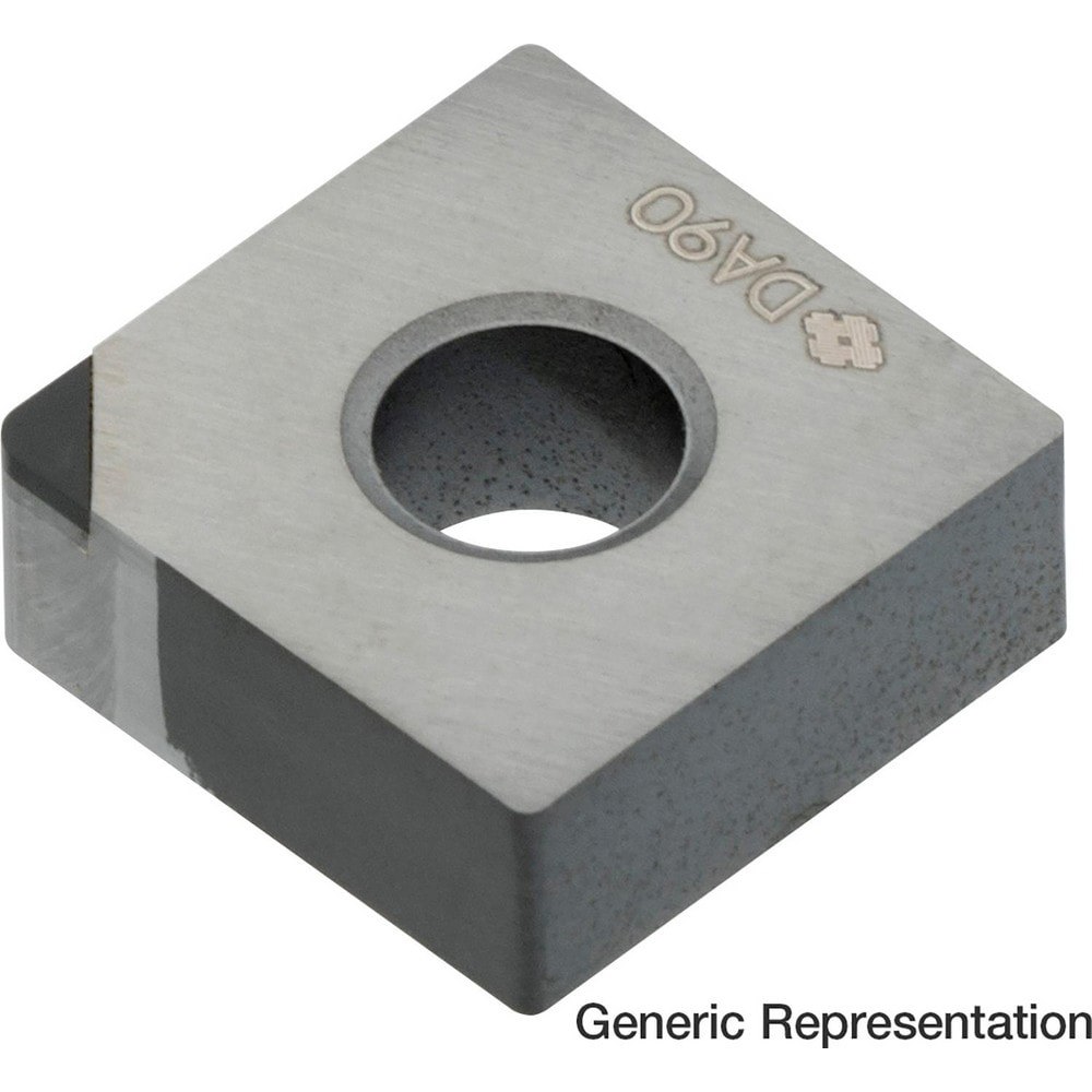 Turning Inserts; Relief Angle: 0.000 ; Insert Style: SNMA ; Corner Radius (mm): 1.20 ; Manufacturer Grade: DA90 ; Coating/Finish: Uncoated ; Insert Hand: Neutral