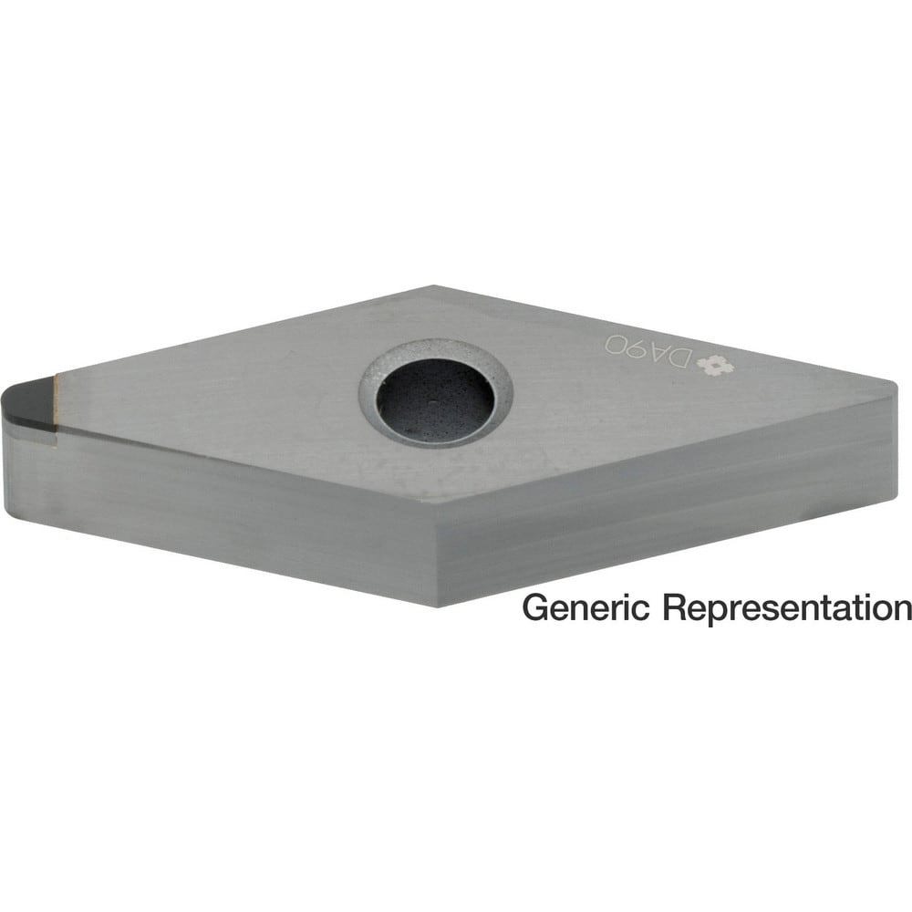 Turning Inserts; Relief Angle: 0.000 ; Insert Style: VNMA ; Corner Radius (mm): 0.80 ; Manufacturer Grade: DA90 ; Coating/Finish: Uncoated ; Insert Hand: Neutral