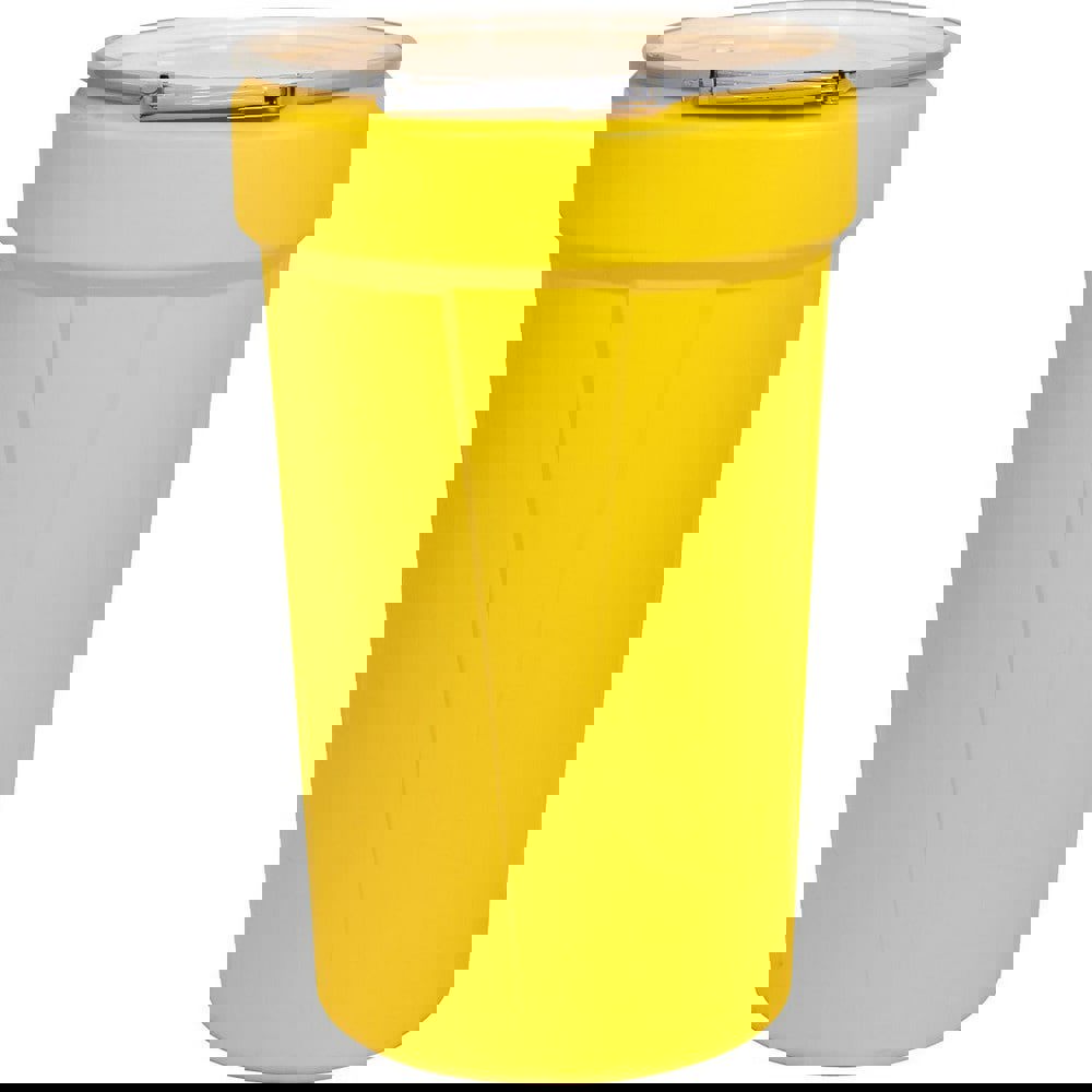 Storage Drum: 55 gal, Yellow