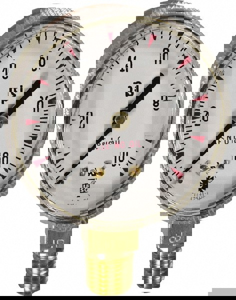 Pressure Gauge: 2-1/2