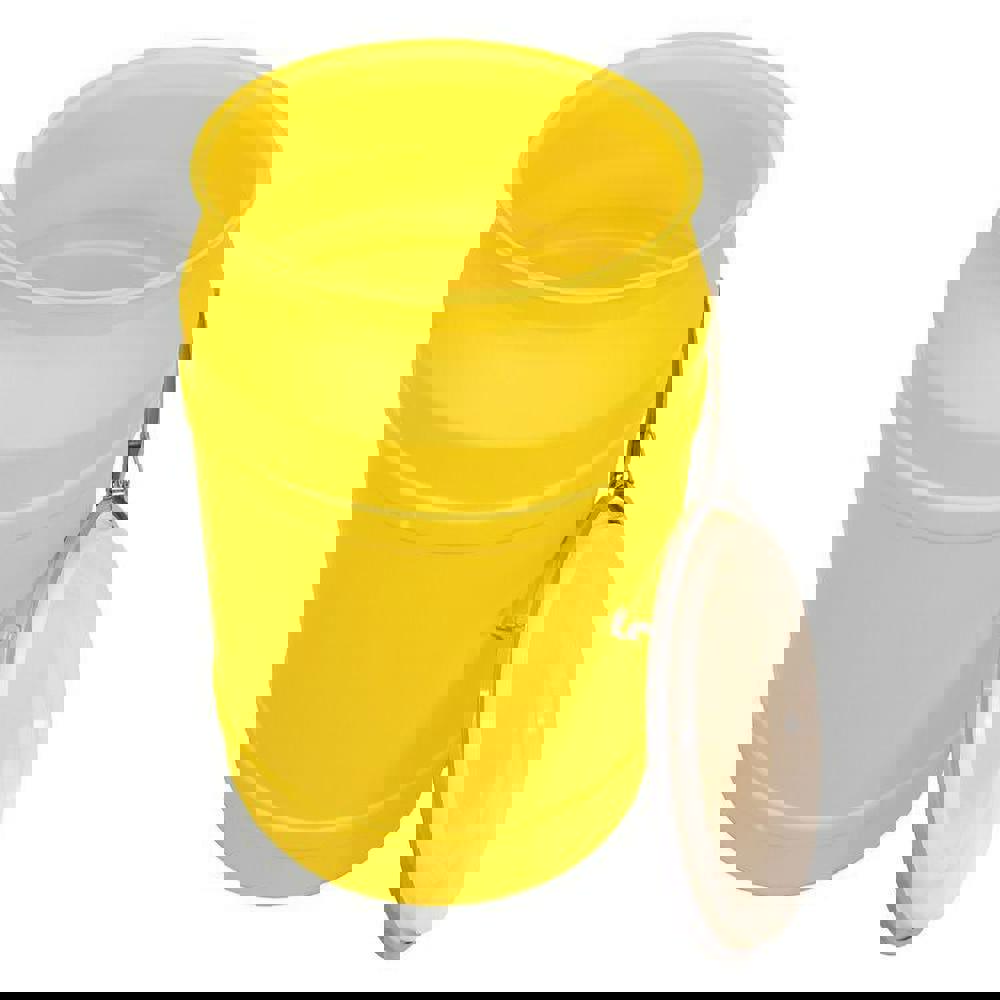 Open Head Drum: 55 gal, Yellow