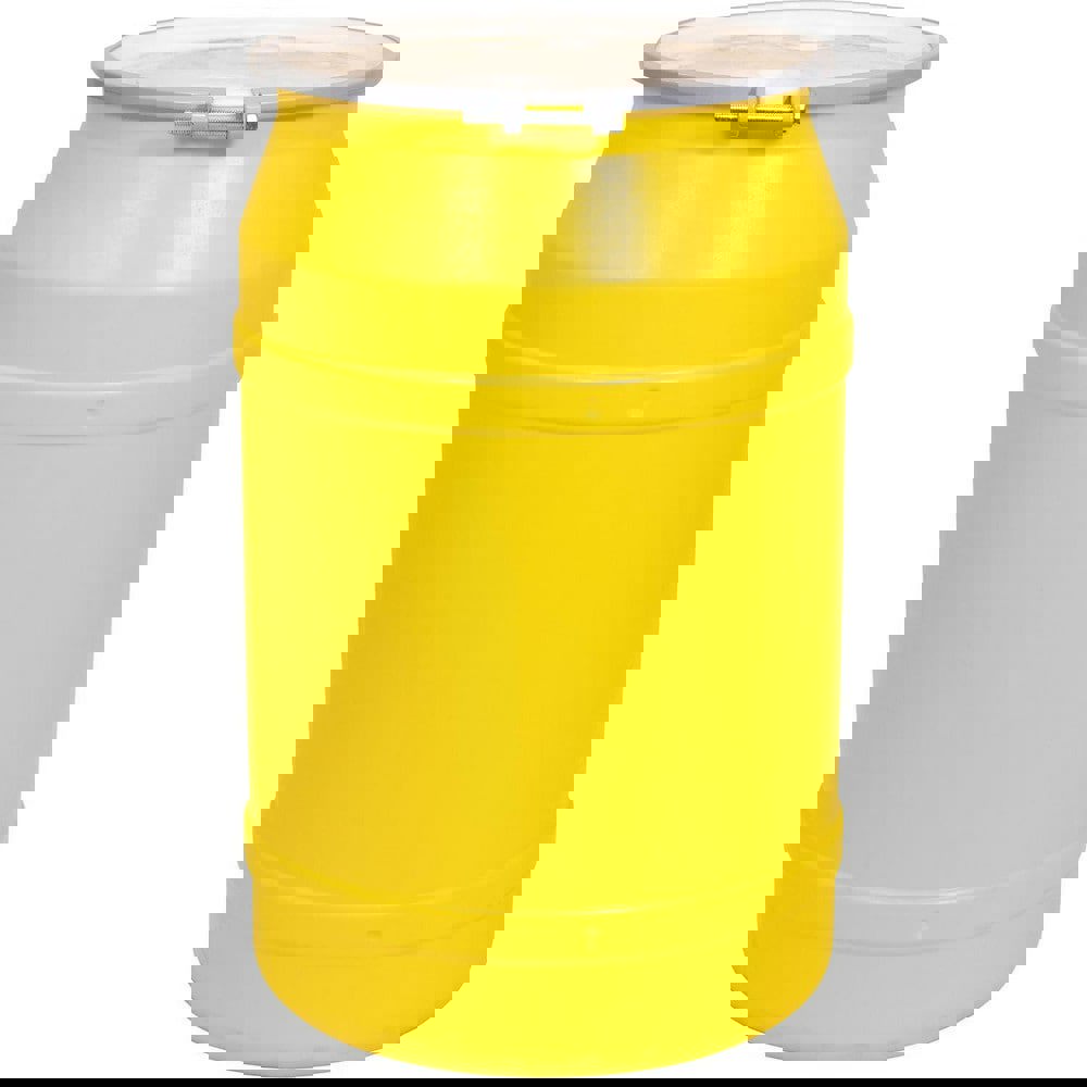 Storage Drum: 55 gal, Yellow