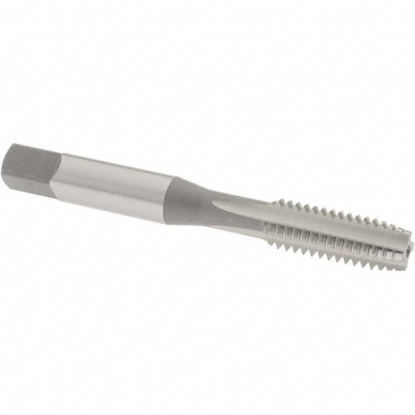 Straight Flute Tap: 5/16-18 UNC, 4 Flute, Plug Chamfer, 3B Class of Fit, High-Speed Steel, Bright/Uncoated Finish