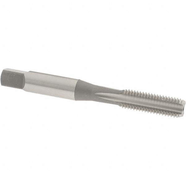 Straight Flute Tap: 5/16-24 UNC, 4 Flute, Bottoming Chamfer, 3B Class of Fit, High-Speed Steel, Oxide Finish