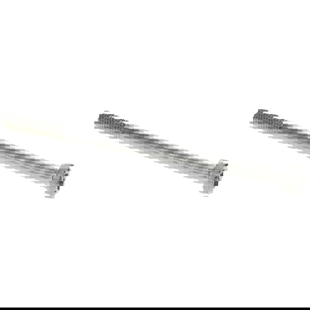 Hex Socket Cap Screw: M6x1, 100.00 mm Length Under Head, 18-8 & Austenitic Grade A2 Stainless Steel, Bright/Uncoated Finish