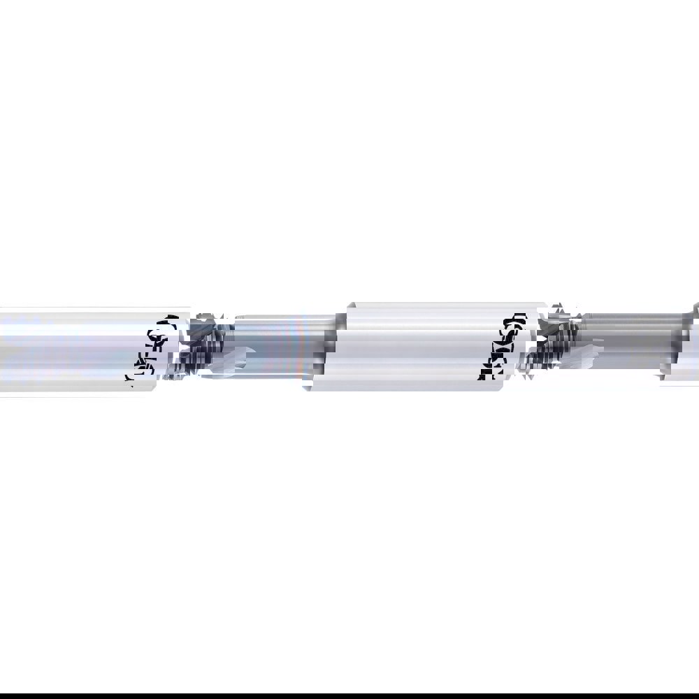 Helical Flute Thread Mill: #8-32, UNC, 2 Flute, 0.2500