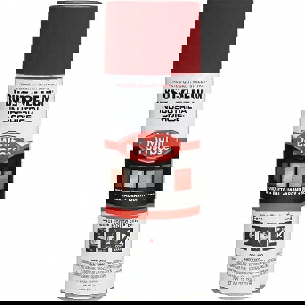 Enamel Spray Paint: Banner Red, Gloss, 16 oz