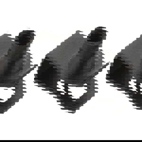 M6x1.00 Screw, 0.8 to 4mm Thick, Spring Steel Extruded Tapped Hole U Nut