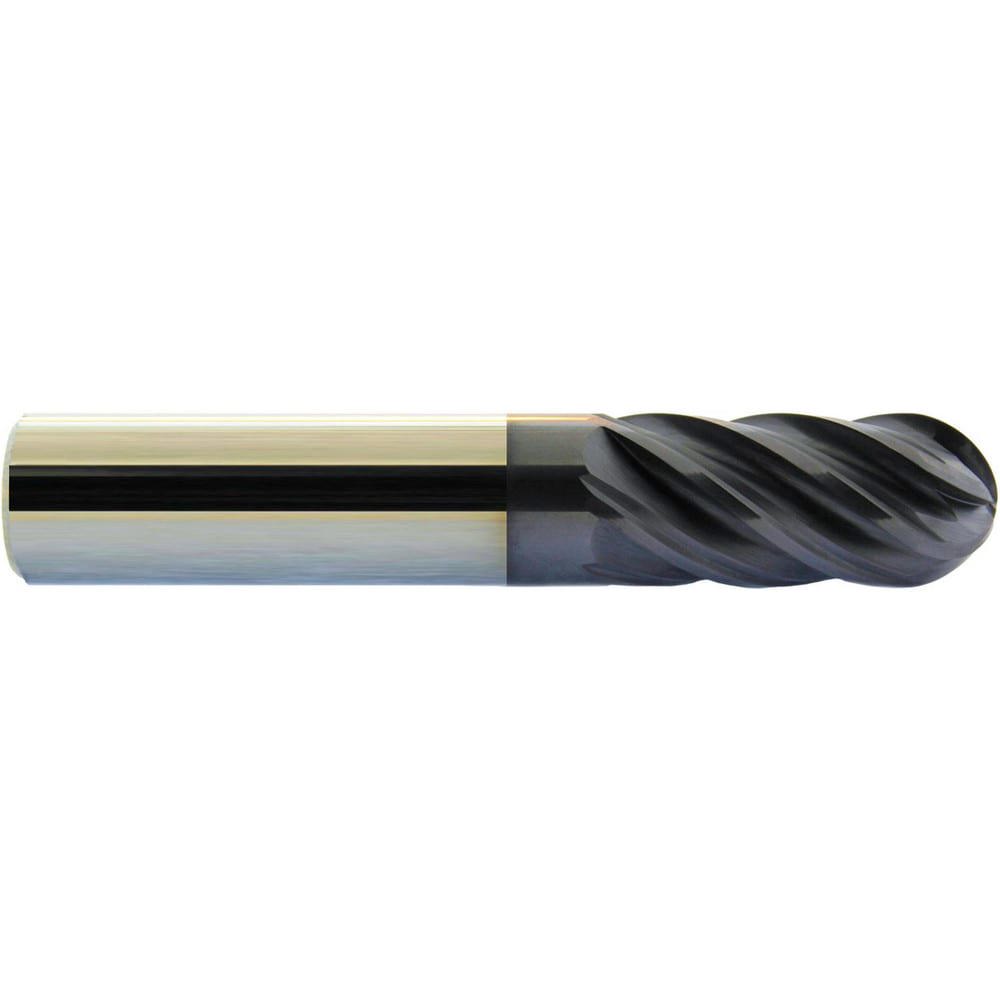 Ball End Mills; Mill Diameter (Inch): 5/16 ; Number Of Flutes: 6 ; End Mill Material: Solid Carbide ; Length of Cut (Inch): 3/4 ; Shank Diameter (Inch): 5/16 ; Overall Length (Inch): 2-1/2