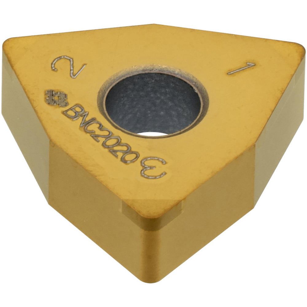 Turning Inserts; Relief Angle: 0.000 ; Insert Style: WNGA ; Corner Radius (mm): 0.80 ; Manufacturer Grade: BNC2020 ; Coating/Finish: TiAlN ; Insert Hand: Neutral