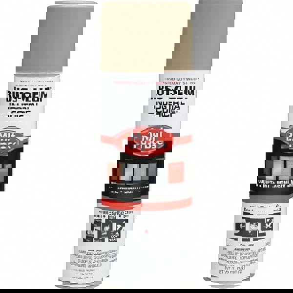 Enamel Spray Paint: Beige, Gloss, 12 oz Can