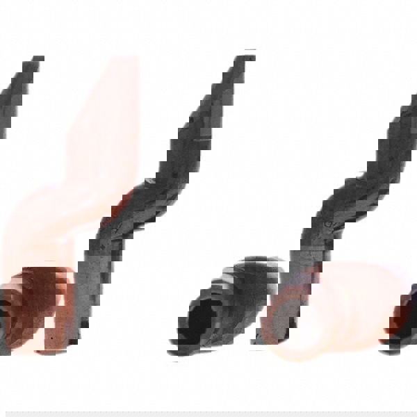 Spot Welder Tips; Tip Type: Double Bend Tip D Nose (Offset) ; Material: RWMA Class 2 - C18200