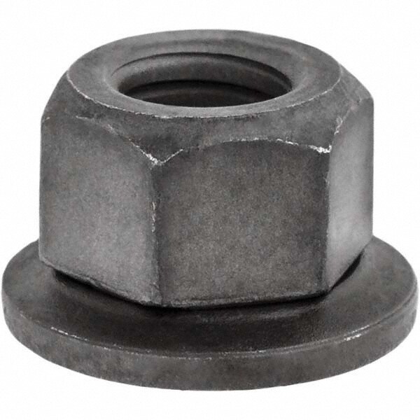 Hex Nut: M6 x 1, Zinc & Yellow Finish