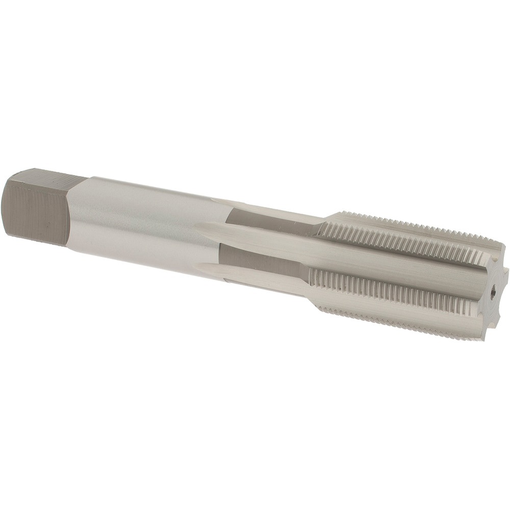 Straight Flute Tap: 15/16-20 UNEF, 6 Flute, Plug Chamfer, High-Speed Steel, Bright/Uncoated Finish