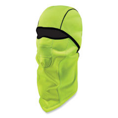 Balaclavas; Garment Style: Balaclava ; Coverage: Neck; Head; Face ; Size: Universal ; Color: Lime ; Material: Fleece ; Closure Type: Slip-On